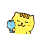 笛吹きの猫（個別スタンプ：3）