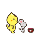 笛吹きの猫（個別スタンプ：34）