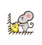 笛吹きの猫（個別スタンプ：37）