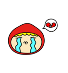 little red riding hood: who are you？（個別スタンプ：3）