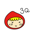 little red riding hood: who are you？（個別スタンプ：6）