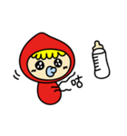 little red riding hood: who are you？（個別スタンプ：8）