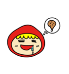 little red riding hood: who are you？（個別スタンプ：9）