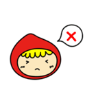 little red riding hood: who are you？（個別スタンプ：14）