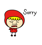 little red riding hood: who are you？（個別スタンプ：16）