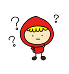 little red riding hood: who are you？（個別スタンプ：17）