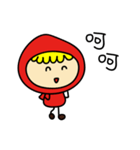 little red riding hood: who are you？（個別スタンプ：22）