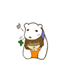 Cha Cha Bear（個別スタンプ：9）