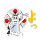 日本便器 和式トイレ！便器侍現れる！？（個別スタンプ：11）