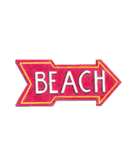 BEACH -ザリコーさんの【公式】スタンプ（個別スタンプ：1）