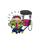 人力車のえびす屋「えびすけ」スタンプ（個別スタンプ：15）