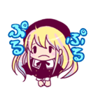こあちゃんと黒猫（個別スタンプ：2）