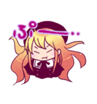 こあちゃんと黒猫（個別スタンプ：3）