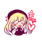 こあちゃんと黒猫（個別スタンプ：4）