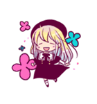 こあちゃんと黒猫（個別スタンプ：5）