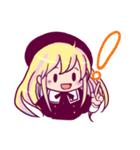 こあちゃんと黒猫（個別スタンプ：7）