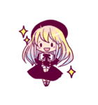 こあちゃんと黒猫（個別スタンプ：9）
