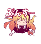 こあちゃんと黒猫（個別スタンプ：10）