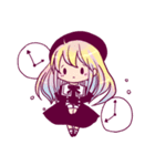 こあちゃんと黒猫（個別スタンプ：24）
