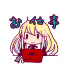 こあちゃんと黒猫（個別スタンプ：29）