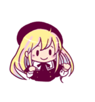 こあちゃんと黒猫（個別スタンプ：30）
