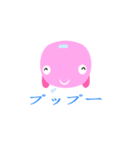 ももいろバスのもも（個別スタンプ：1）
