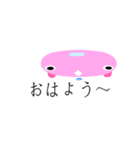 ももいろバスのもも（個別スタンプ：3）