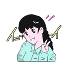 80's-90's ガールズ（個別スタンプ：9）