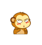 Cute Yellow Monkey（個別スタンプ：9）