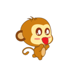 Cute Yellow Monkey（個別スタンプ：13）