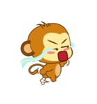 Cute Yellow Monkey（個別スタンプ：14）