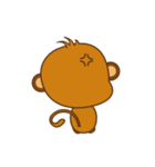 Cute Yellow Monkey（個別スタンプ：20）