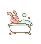 Rabbit with white cheek（個別スタンプ：7）