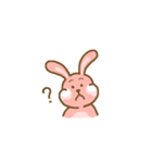 Rabbit with white cheek（個別スタンプ：13）