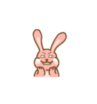 Rabbit with white cheek（個別スタンプ：20）