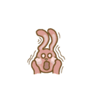 Rabbit with white cheek（個別スタンプ：22）