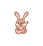 Rabbit with white cheek（個別スタンプ：29）