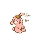 Rabbit with white cheek（個別スタンプ：30）