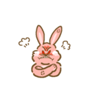 Rabbit with white cheek（個別スタンプ：32）