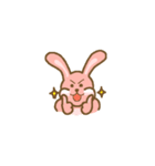 Rabbit with white cheek（個別スタンプ：33）