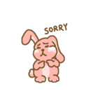 Rabbit with white cheek（個別スタンプ：35）