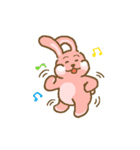 Rabbit with white cheek（個別スタンプ：36）
