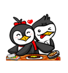 Pipo ＆ Pipa Romantic Date（個別スタンプ：1）