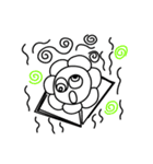 flower O（個別スタンプ：6）