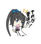 ツッコミ少女（個別スタンプ：22）