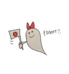おばけのりぃちゃん。（個別スタンプ：1）