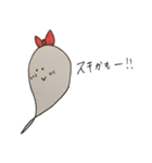 おばけのりぃちゃん。（個別スタンプ：3）