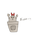 おばけのりぃちゃん。（個別スタンプ：18）