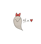おばけのりぃちゃん。（個別スタンプ：34）