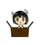 Q-Chan and Dian-chan（個別スタンプ：10）